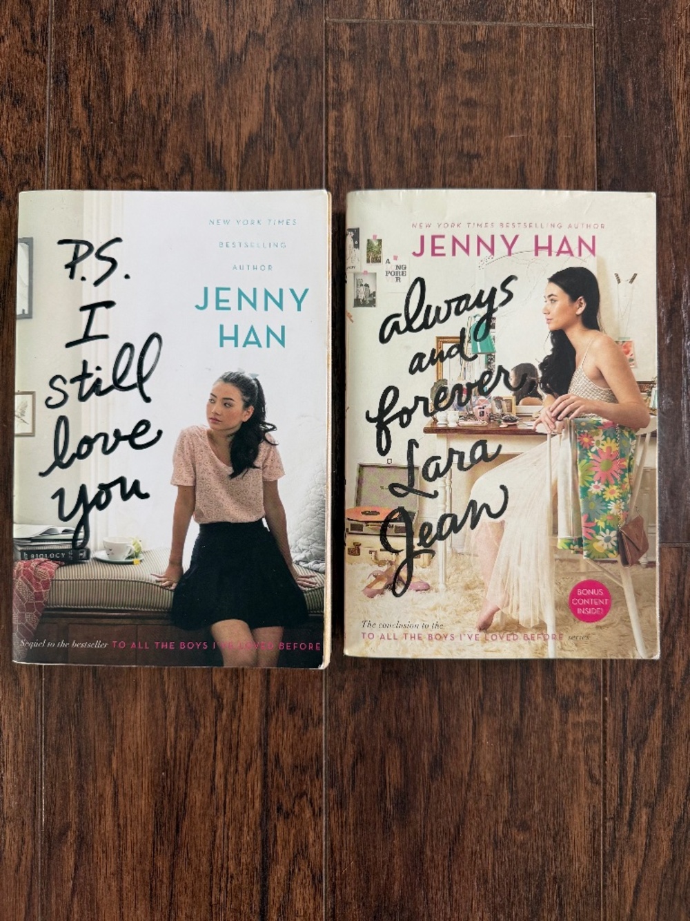 Jenny Han To All the Boys Paperback Book Lot Books 2 & 3